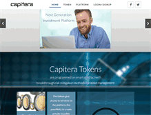 Tablet Screenshot of capitera.com